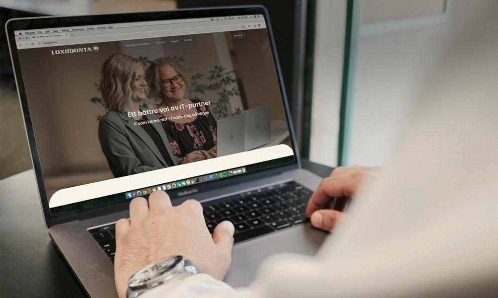 Loxodontas nya hemsida